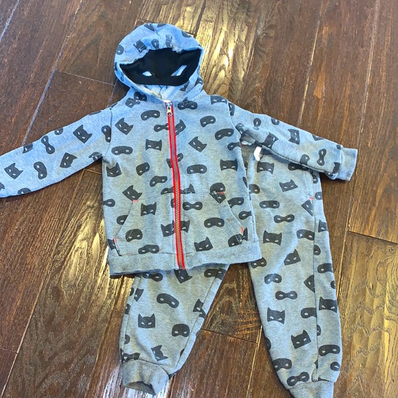 Andy & Evan Other - Andy & Evan mysterious hero of quarantine hooded sweatsuit set